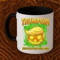 Make Halloween Great Again Trumpkin Coffee Mug thumb 2