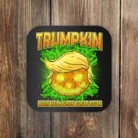 Make Halloween Great Again Trumpkin Coaster thumb 0