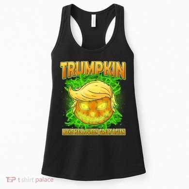 Make Halloween Great Again Trumpkin Women's Tank Top
