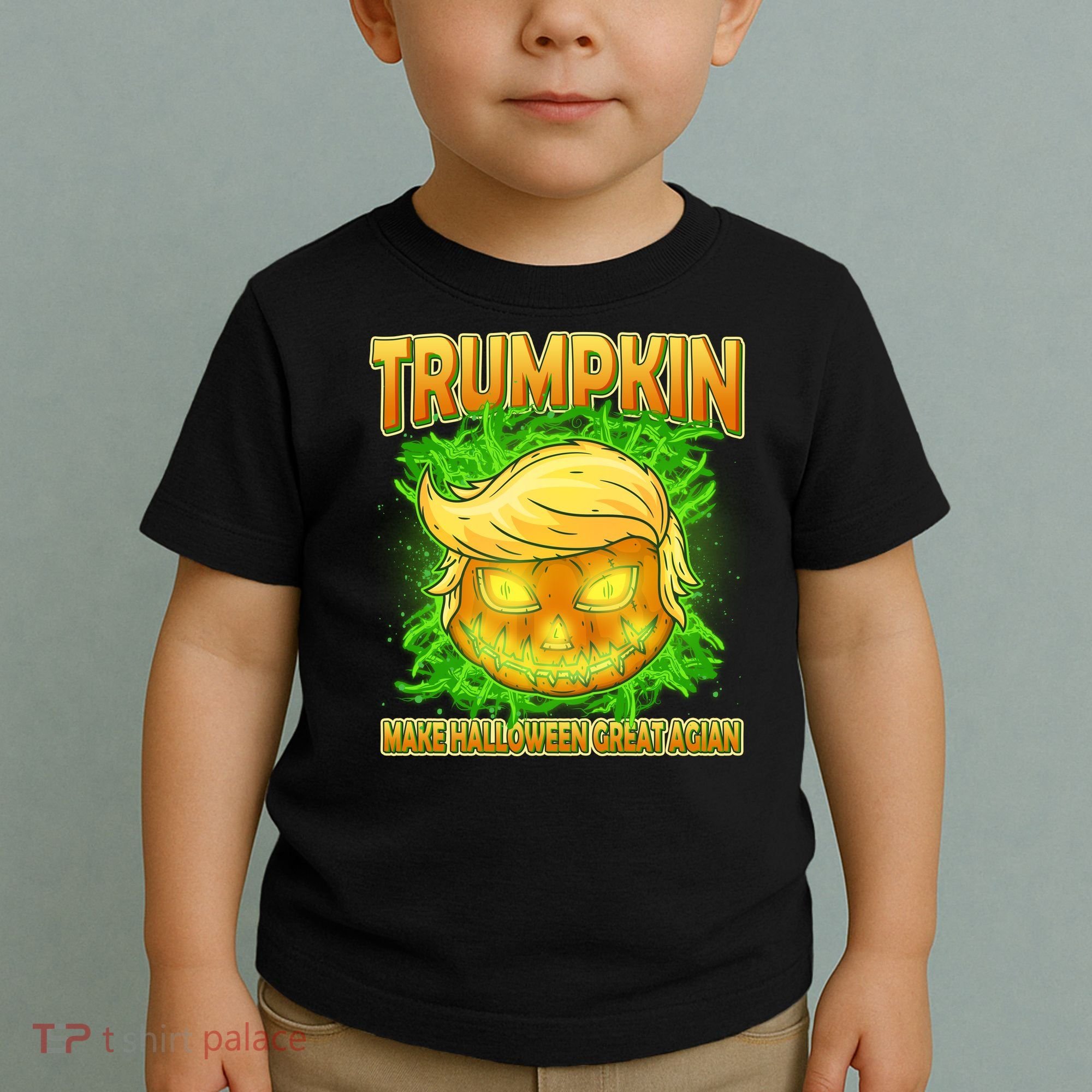 Make Halloween Great Again Trumpkin Toddler T-Shirt