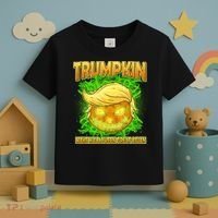Make Halloween Great Again Trumpkin Toddler T-Shirt thumb 3