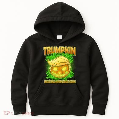 Make Halloween Great Again Trumpkin Kids Hoodie