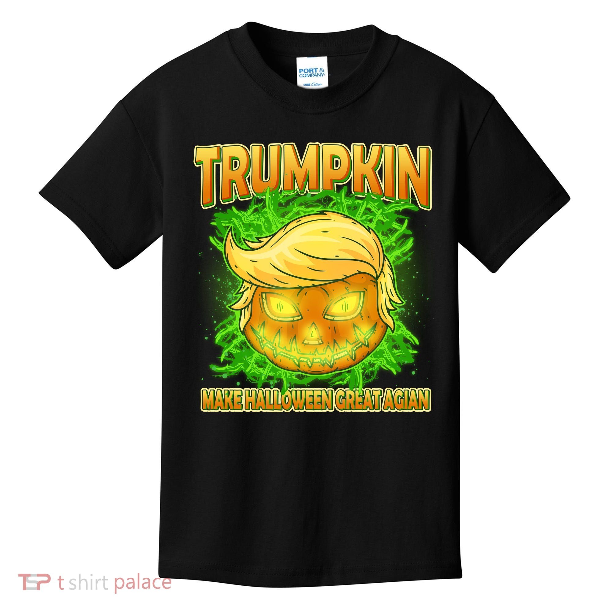 Make Halloween Great Again Trumpkin Kids T-Shirt