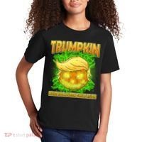 Make Halloween Great Again Trumpkin Kids T-Shirt thumb 2