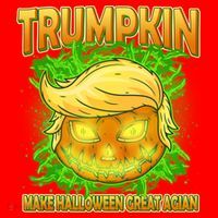 Make Halloween Great Again Trumpkin Santa Hat thumb 1