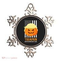 Make Halloween Great Again Trumpkin USA Flag Ornament thumb 0