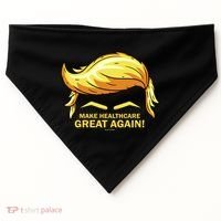 Make Health Care Great Again Trump USA-Made Doggie Bandana thumb 0