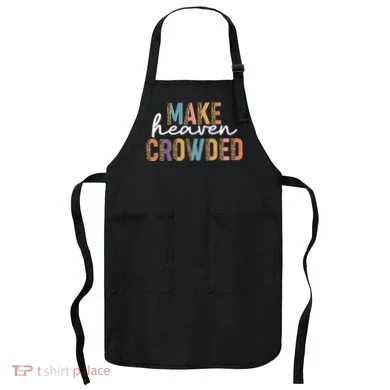 Make Heaven Crowded Leopard Print Pattern Apron