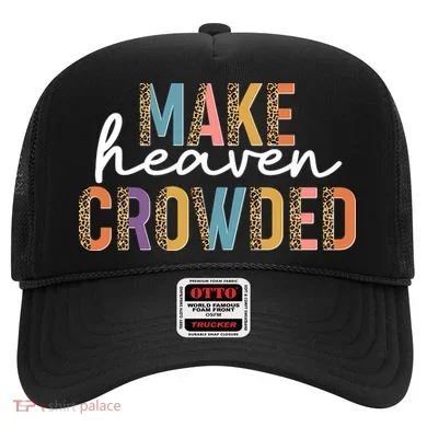Make Heaven Crowded Leopard Print Pattern Hat