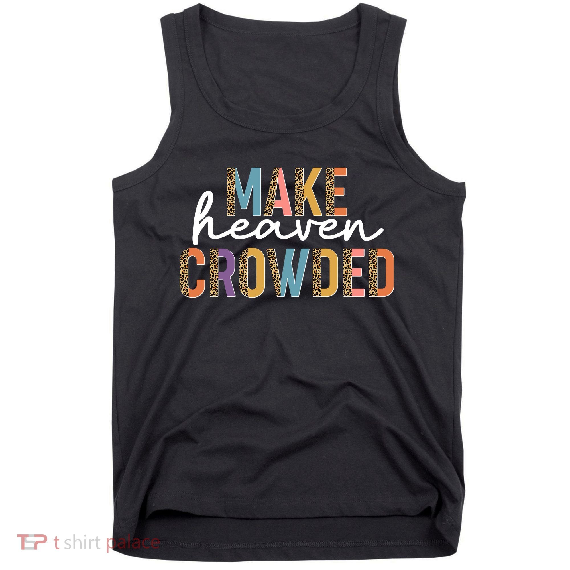 Make Heaven Crowded Leopard Print Pattern Tank Top