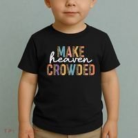 Make Heaven Crowded Leopard Print Pattern Toddler T-Shirt thumb 2