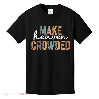 Make Heaven Crowded Leopard Print Pattern Kids T-Shirt