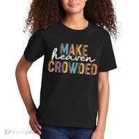 Make Heaven Crowded Leopard Print Pattern Kids T-Shirt thumb 2