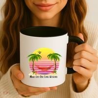 Make Life One Long Weekend Coffee Mug thumb 3