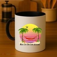 Make Life One Long Weekend Coffee Mug thumb 4