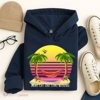 Make Life One Long Weekend Hoodie thumb 4