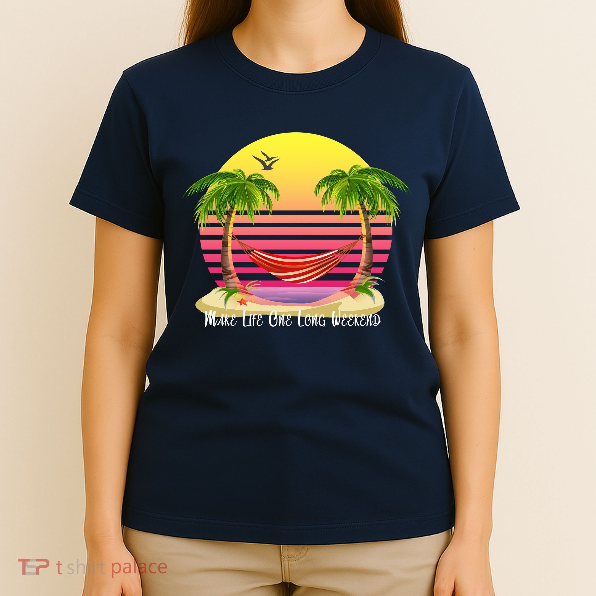 Make Life One Long Weekend T-Shirt