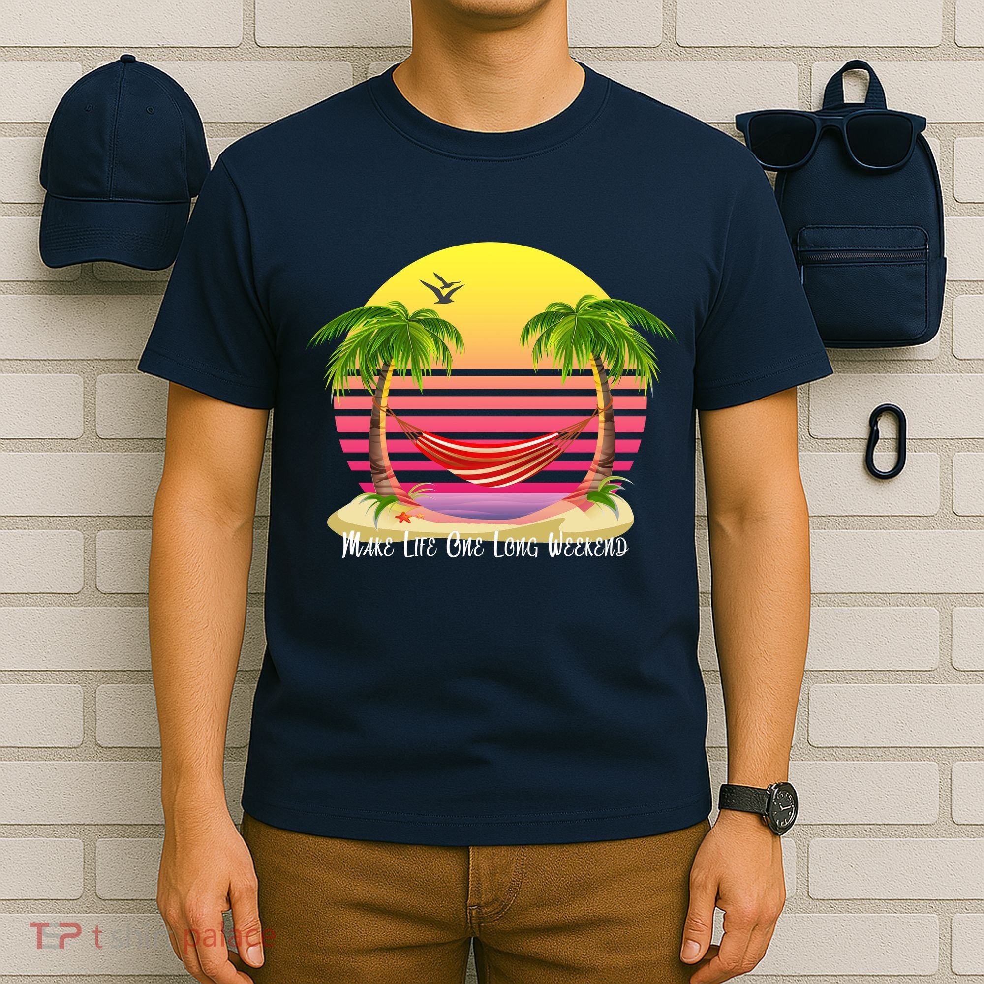 Make Life One Long Weekend T-Shirt