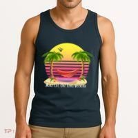 Make Life One Long Weekend Tank Top thumb 3