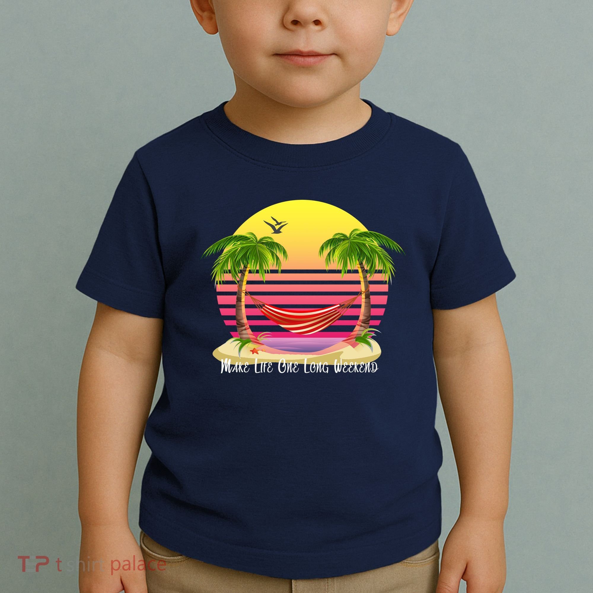 Make Life One Long Weekend Toddler T-Shirt