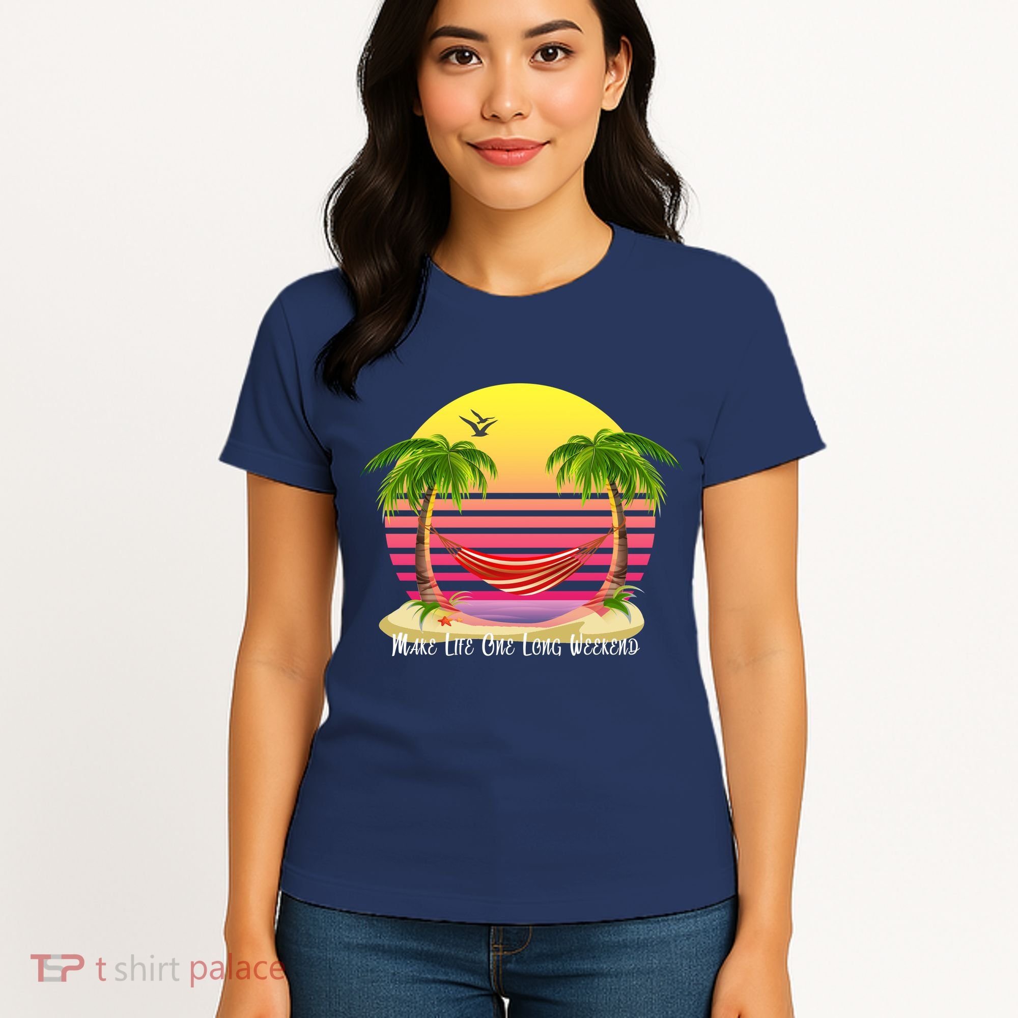 Make Life One Long Weekend Women's T-Shirt