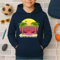 Make Life One Long Weekend Kids Hoodie thumb 2