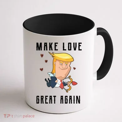 Make Love Great Again Coffee Mug back