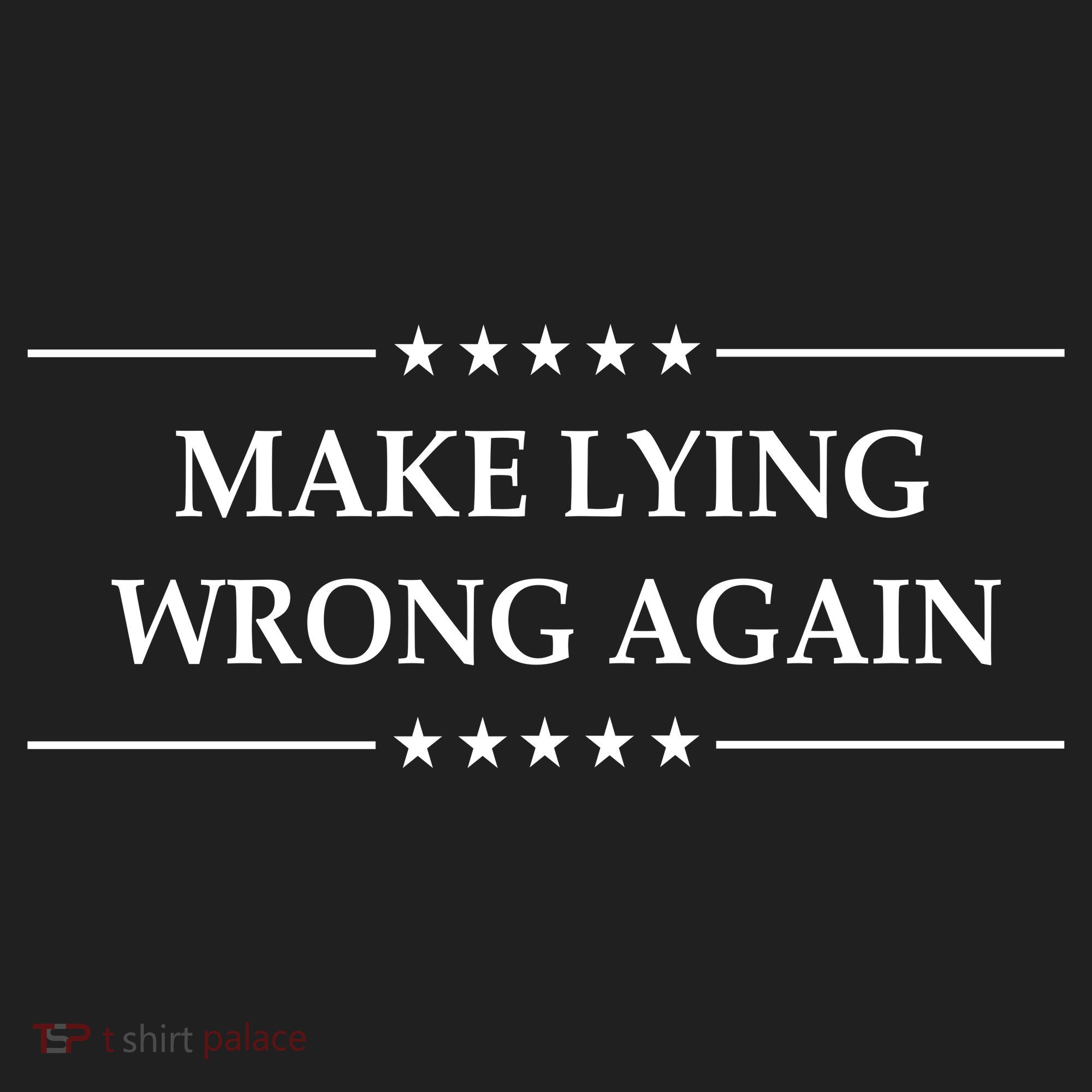 Make Lying Wrong Again Anti Trump Beanie