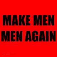 Make Men Men Again Santa Hat thumb 1