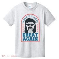 Make Mullets Great Again Kids T-Shirt thumb 0