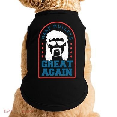 Make Mullets Great Again Doggie Tank