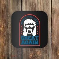 Make Mullets Great Again Coaster thumb 0