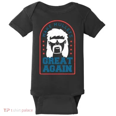 Make Mullets Great Again Baby Bodysuit