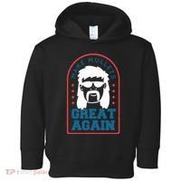 Make Mullets Great Again Toddler Hoodie thumb 0
