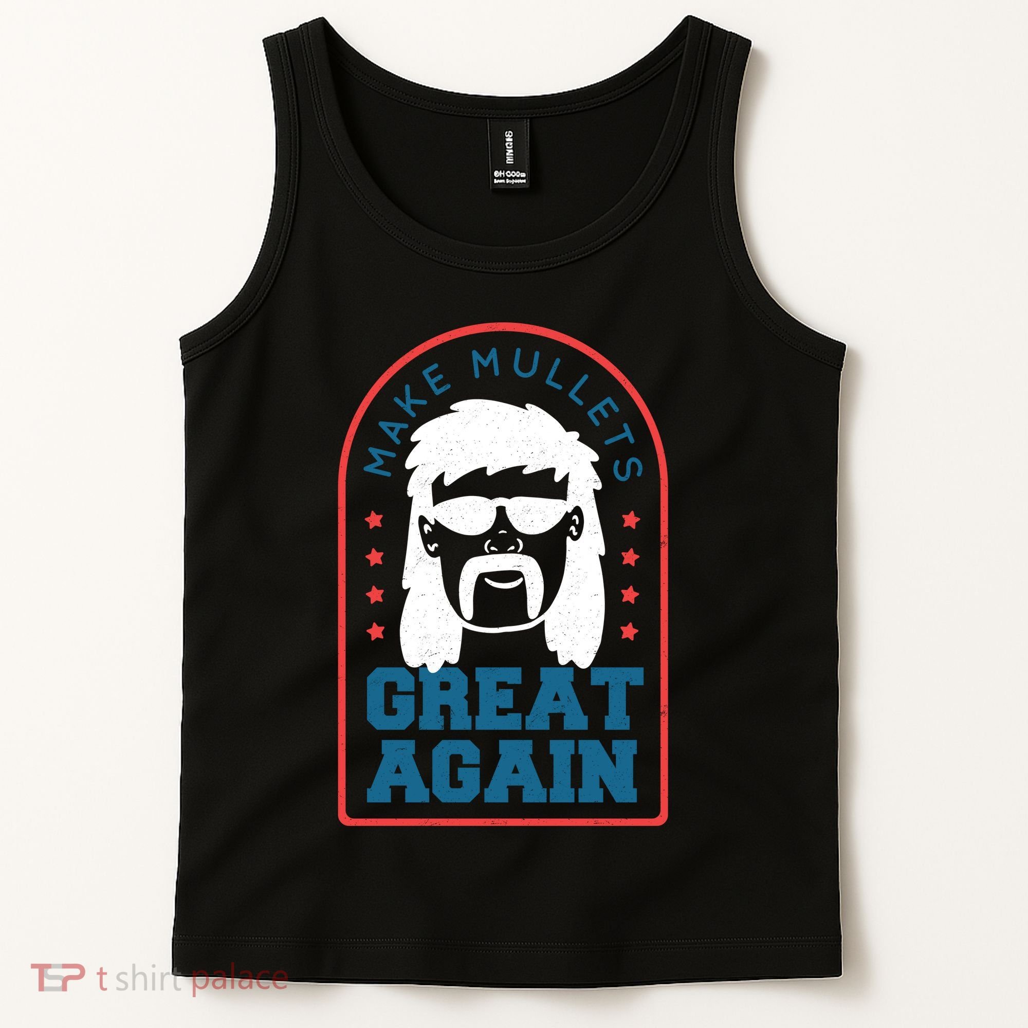 Make Mullets Great Again Tank Top