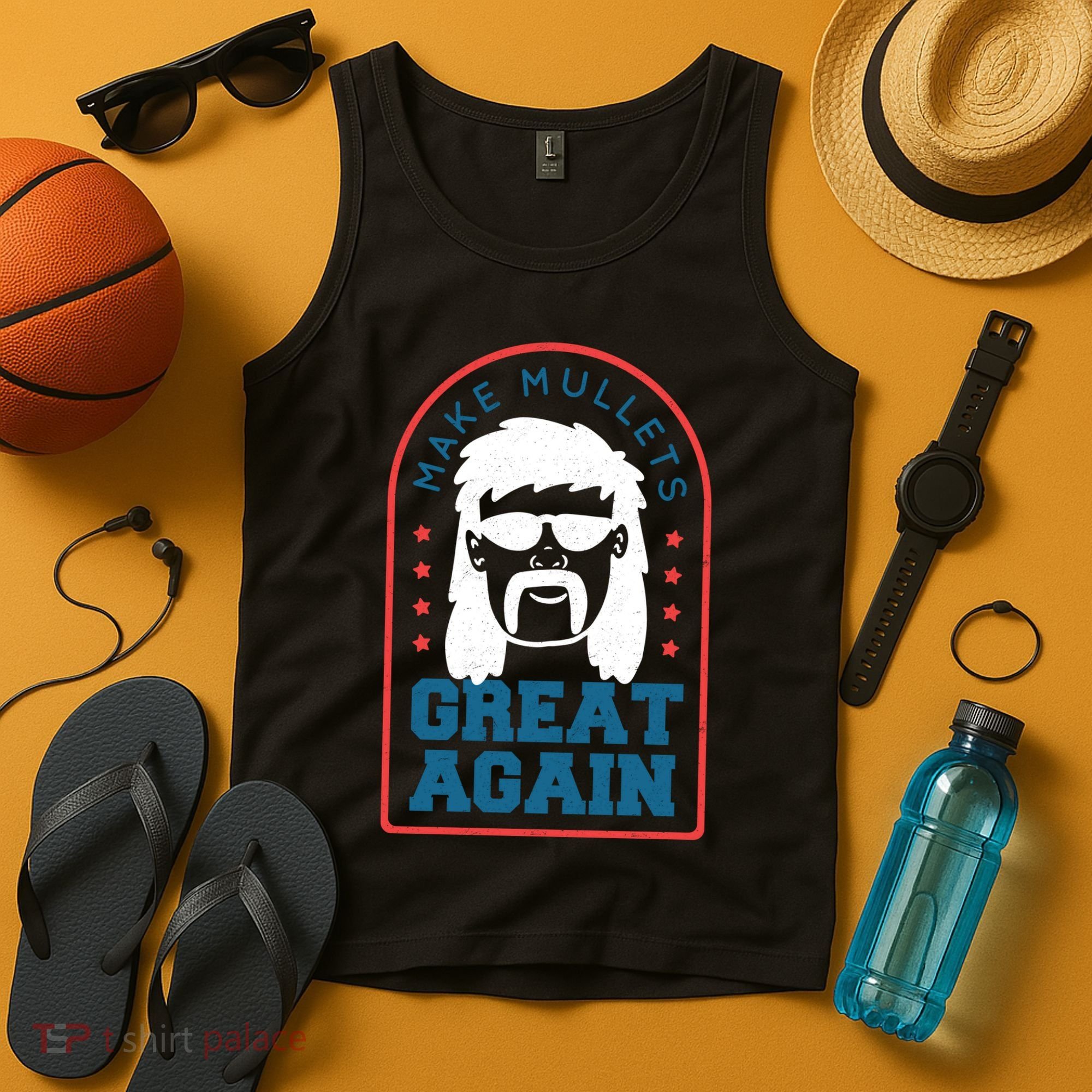Make Mullets Great Again Tank Top