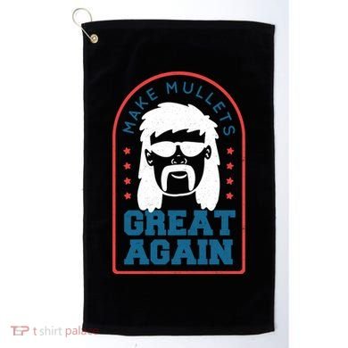 Make Mullets Great Again Golf Towel
