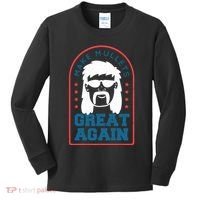 Make Mullets Great Again Kids Long Sleeve Shirt thumb 0