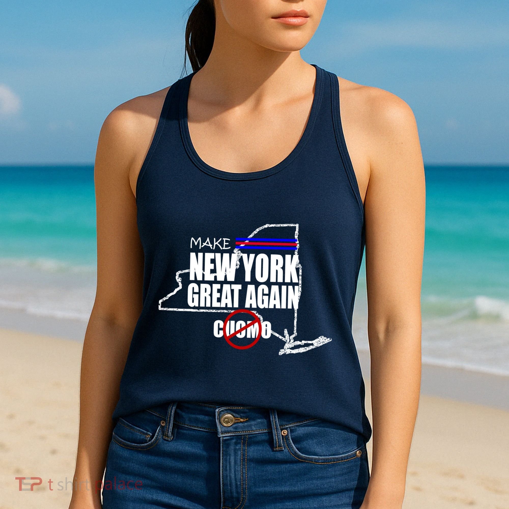 Make New York Great Again No More Cuomo Women's Tank Top