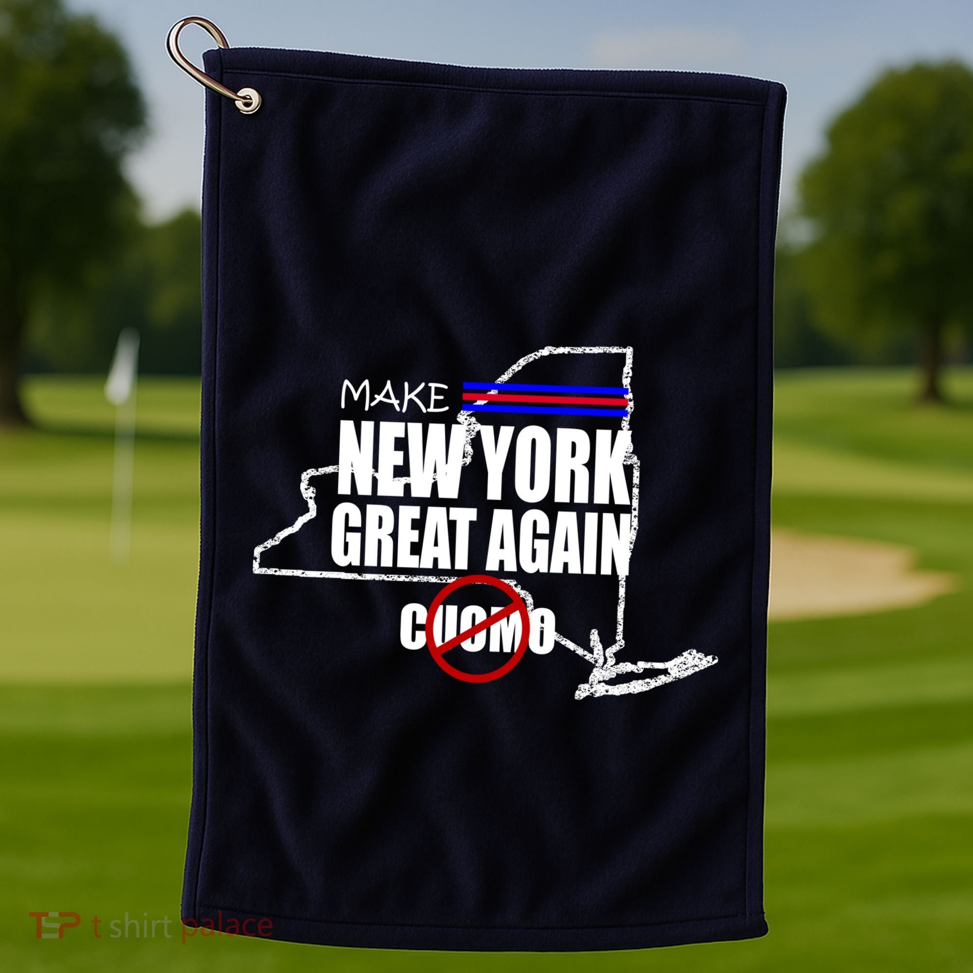Make New York Great Again No More Cuomo Golf Towel