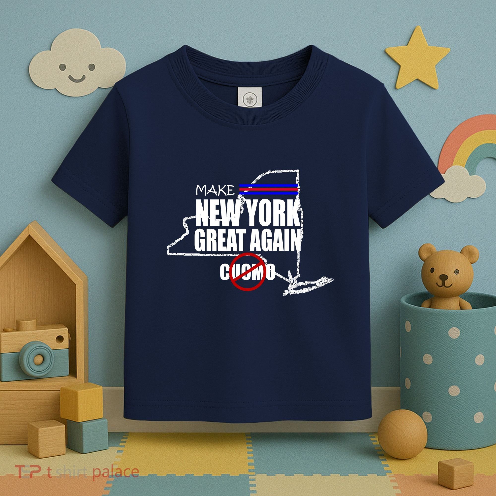 Make New York Great Again No More Cuomo Toddler T-Shirt