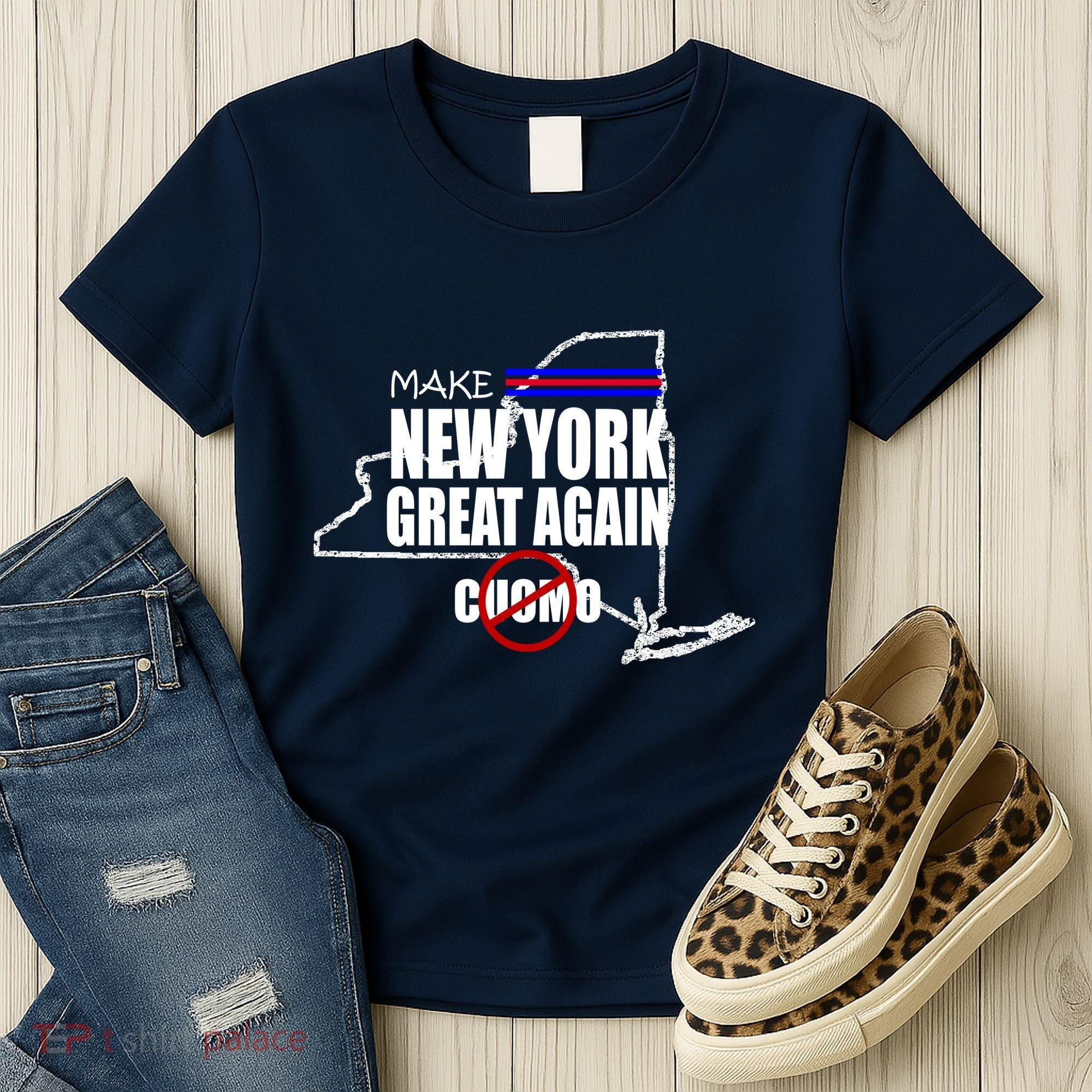 Make New York Great Again No More Cuomo Women's T-Shirt