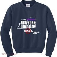 Make New York Great Again No More Cuomo Kids Sweatshirt thumb 0
