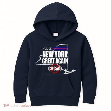 Make New York Great Again No More Cuomo Kids Hoodie