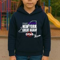 Make New York Great Again No More Cuomo Kids Hoodie thumb 3