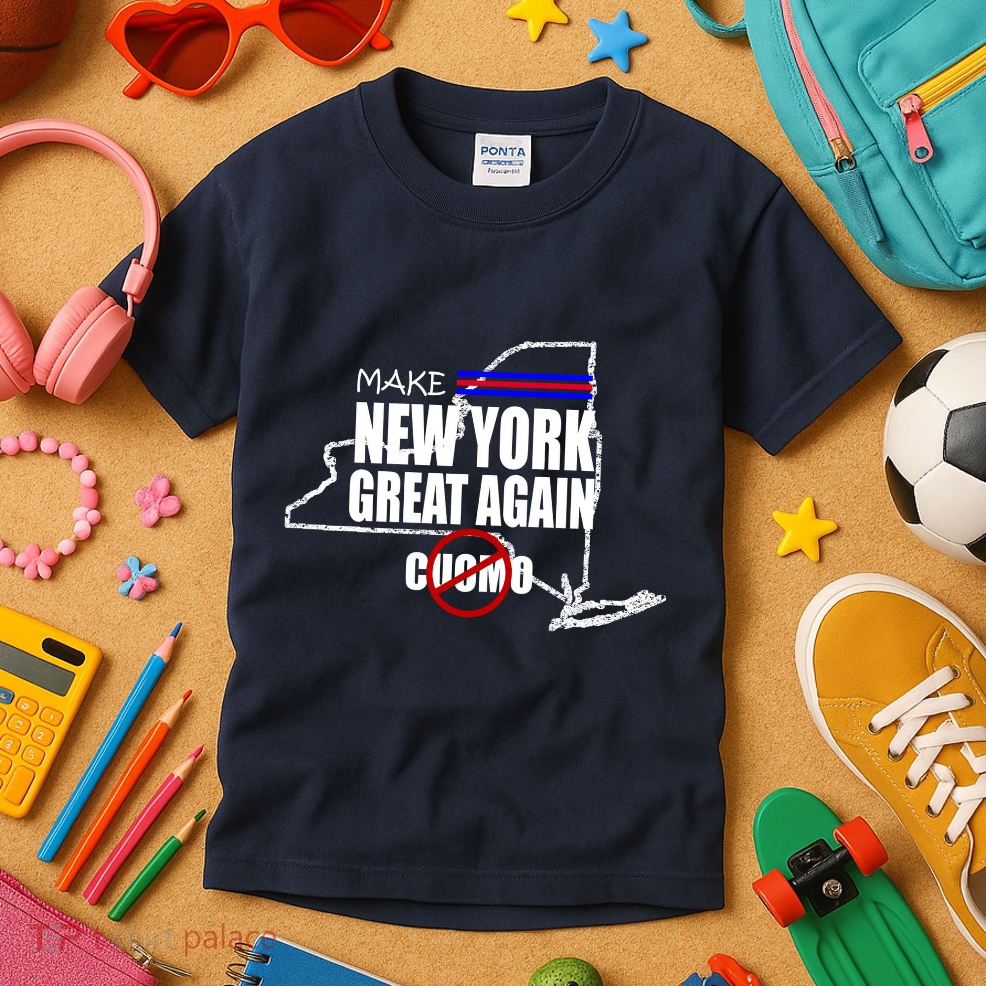 Make New York Great Again No More Cuomo Kids T-Shirt