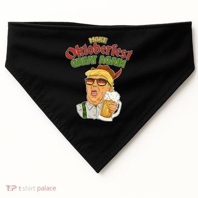 Make Oktoberfest Great Again USA-Made Doggie Bandana