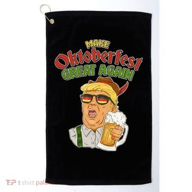Make Oktoberfest Great Again Golf Towel