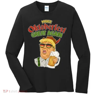 Make Oktoberfest Great Again Women's Long Sleeve Shirt
