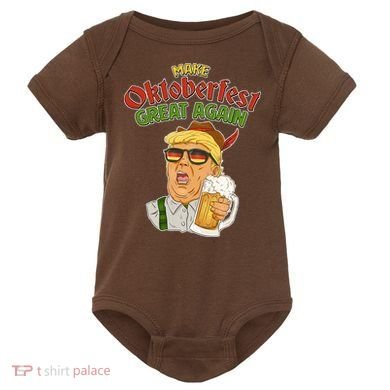 Make Oktoberfest Great Again Baby Bodysuit